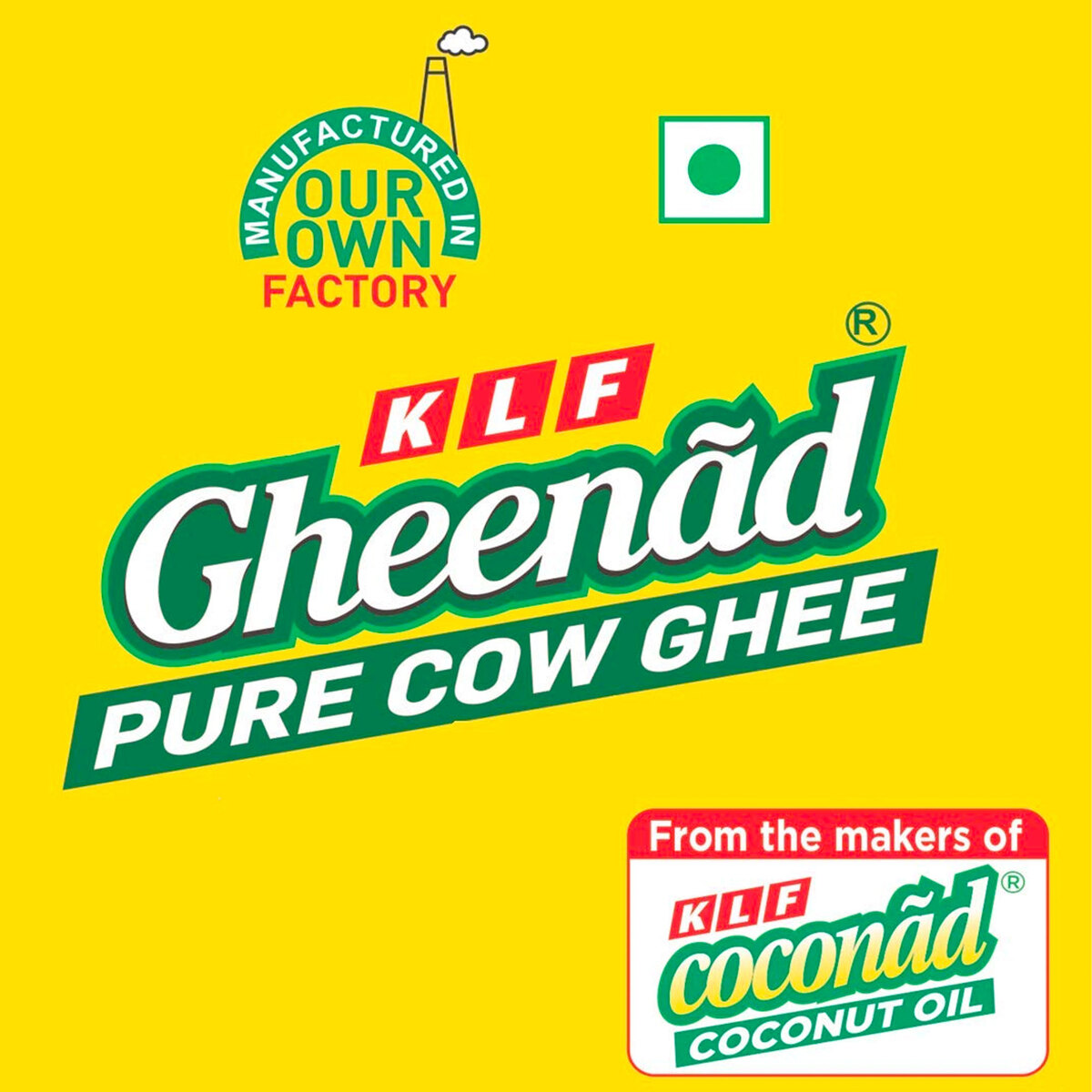 KLF Gheenad Pure Cow Ghee 1Litre