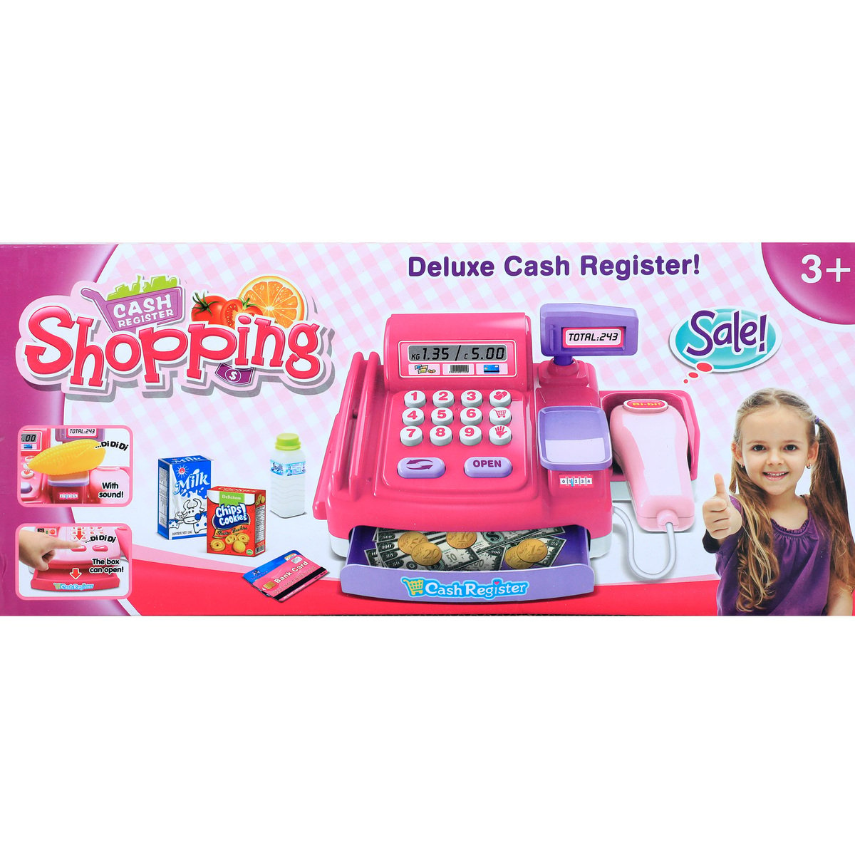 Skid Fusion Cash Register Play Set CF-8607