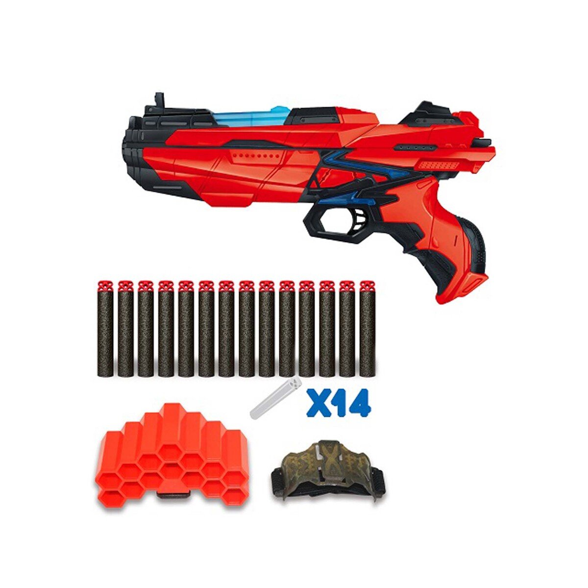 Skid Fusion Soft Bullet Gun Set  FJ836 Color Assorted