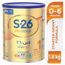 S26 Pro Gold Stage 1, 0-6 Months Premium Starter Infant Formula for Babies 1.6kg