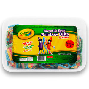 Crayola Rainbow Belts Sweet & Sour 16 oz