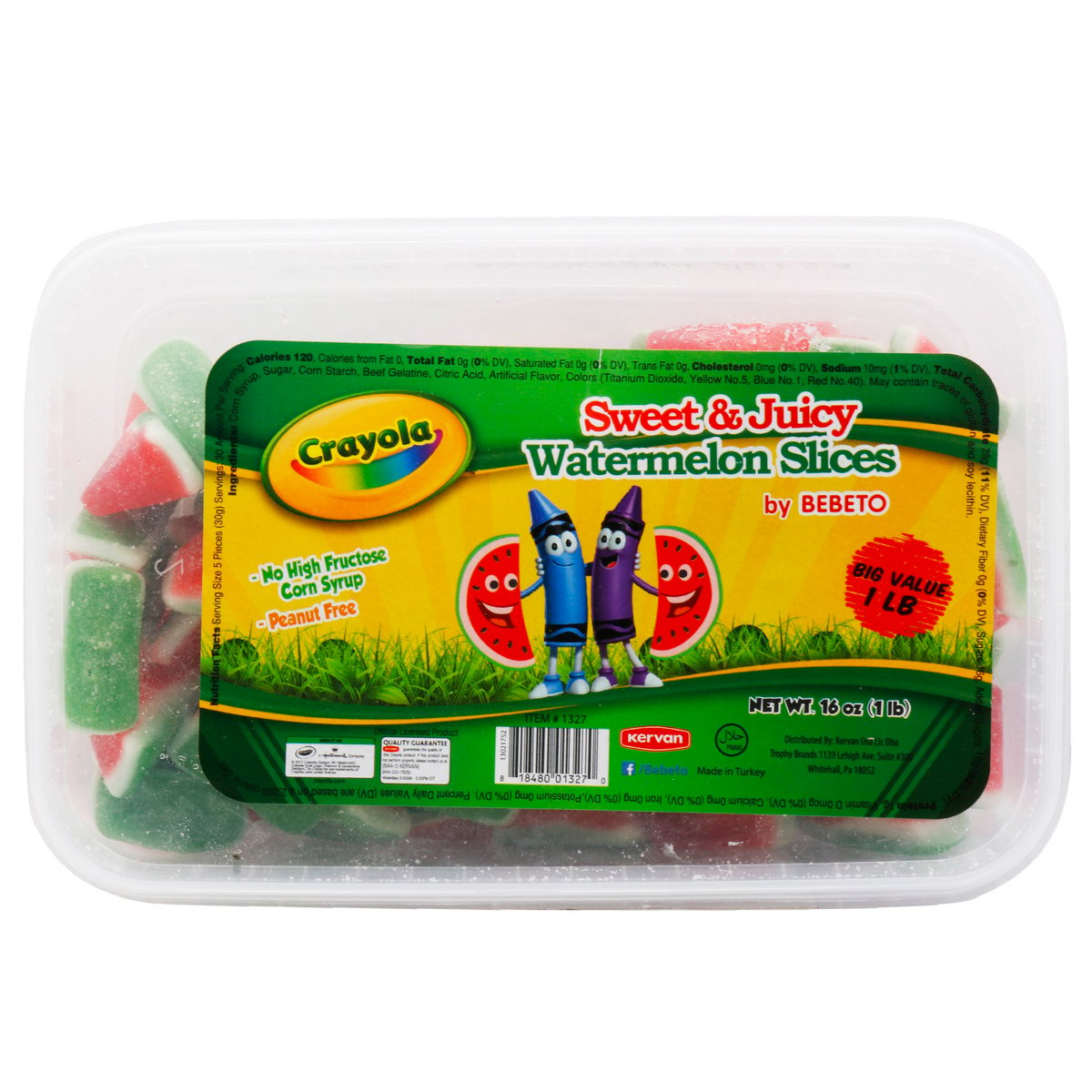 Crayola Watermelon Slices Sweet & Juicy 16 oz