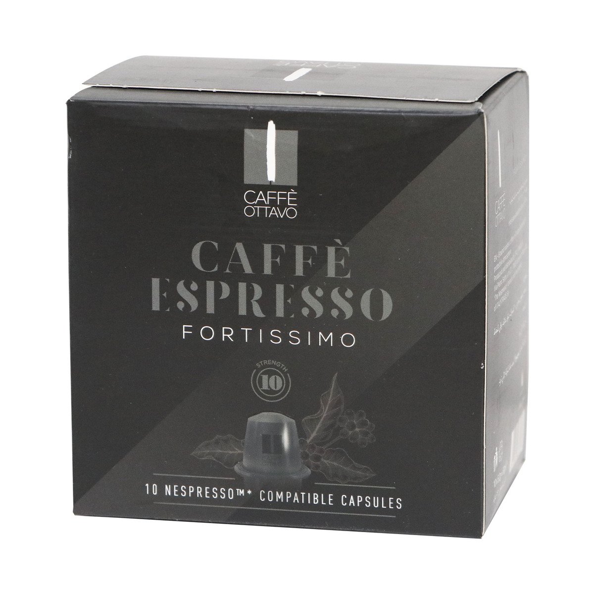 Caffe Ottavo Espresso Coffee Fortissimo 10pcs