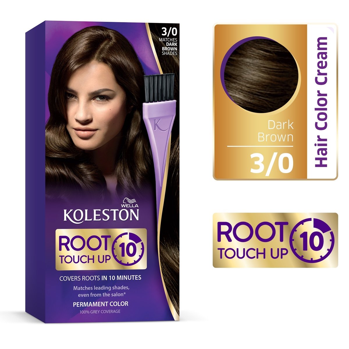 Koleston Root Touch Up 3/0 Dark Brown 1 pkt