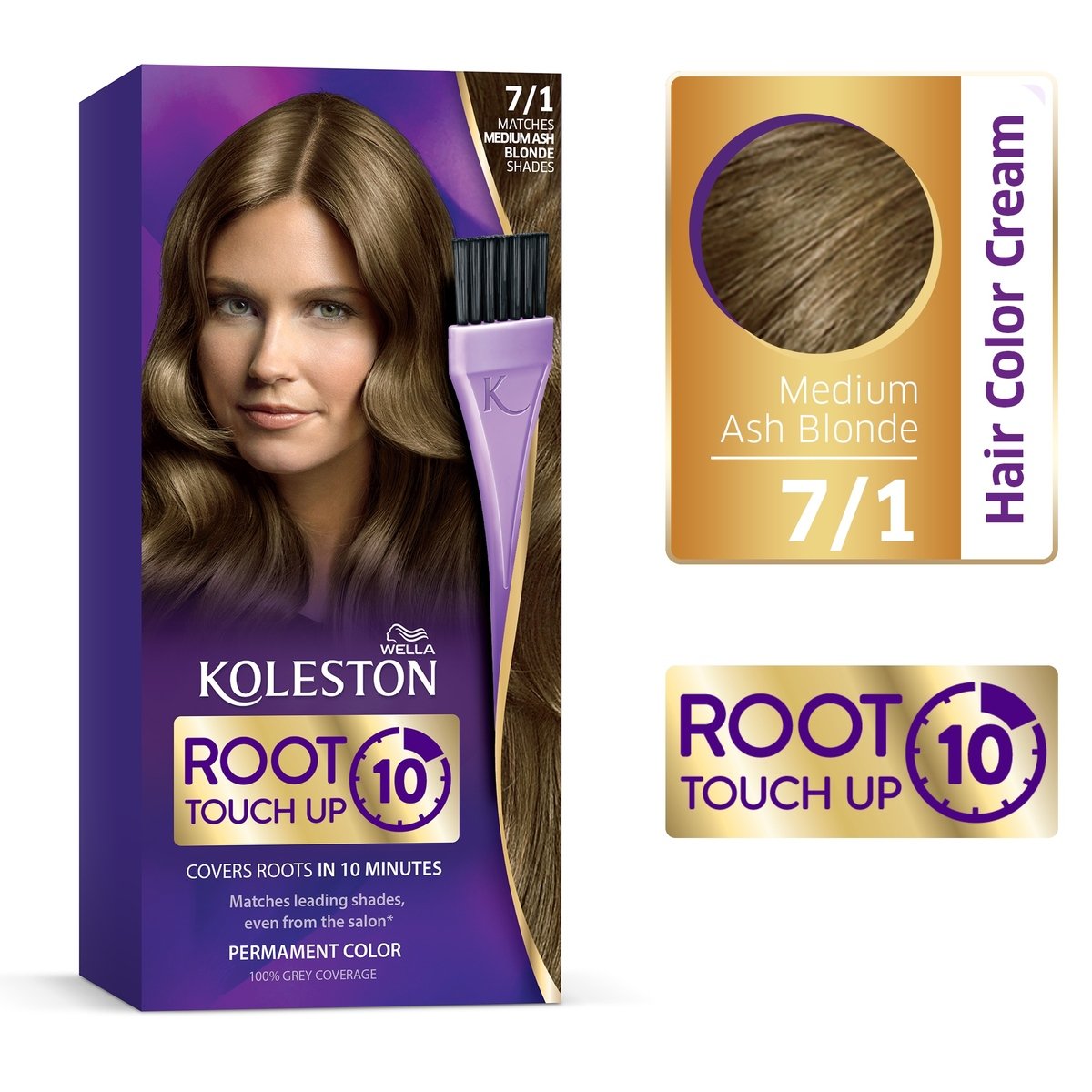 Koleston Root Touch Up 7/1 Medium Ash Blonde 1 pkt
