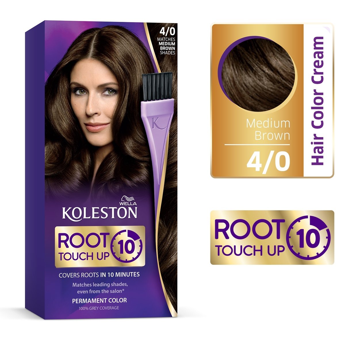 Koleston Root Touch Up 4/0 Medium Brown 1 pkt