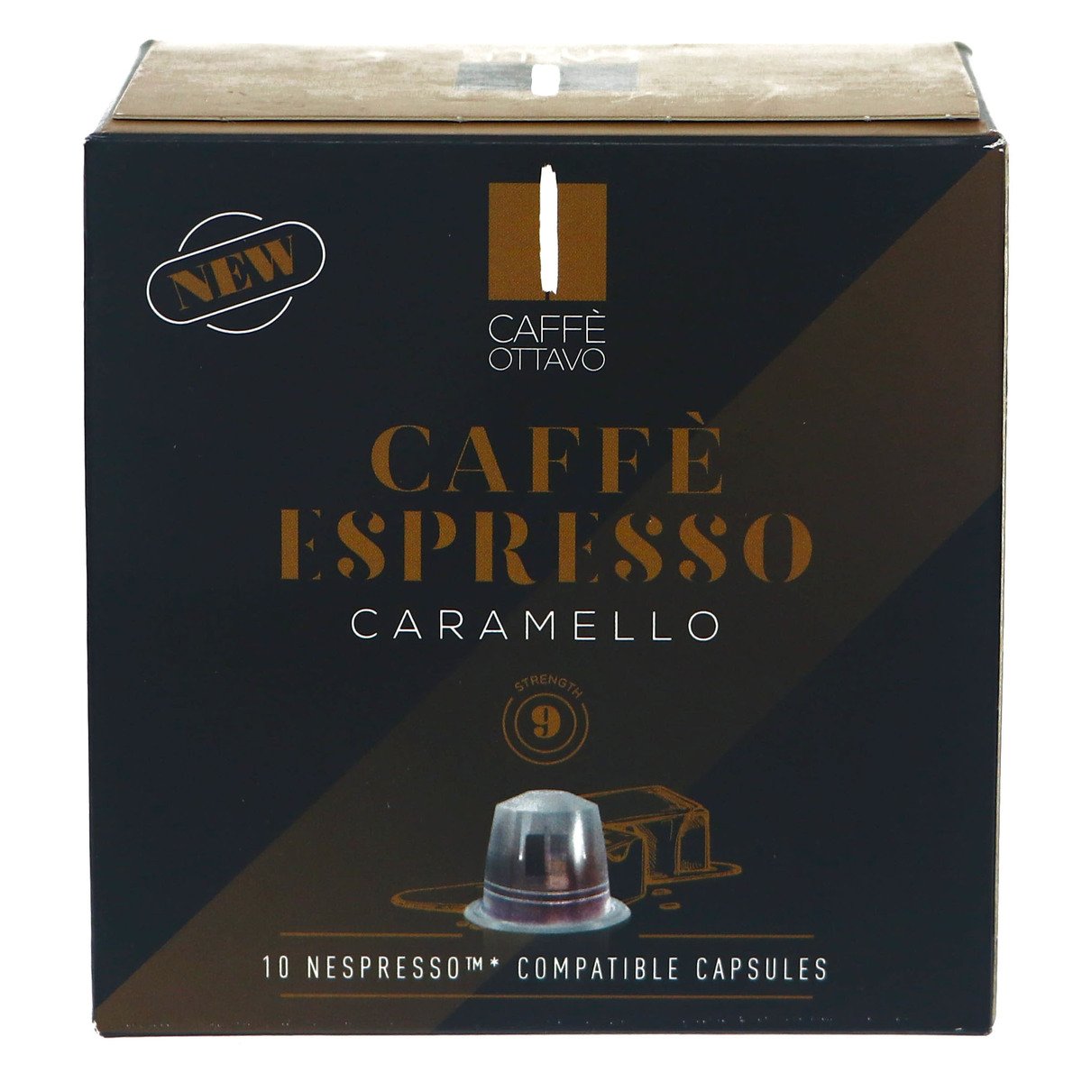 Caffe Ottavo Espresso Coffee Caramello 10pcs