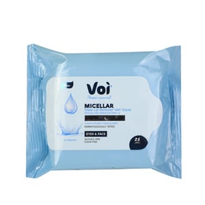 Voi Make Up Remover Wet Wipes Micellar 25 pcs