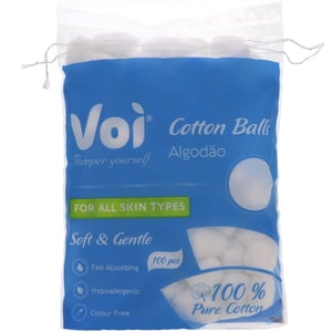 Voi Soft & Gentle Cotton Balls 100pcs