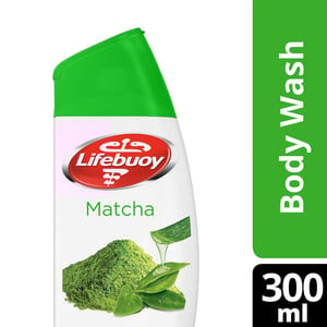 Lifebuoy Antibacterial Matcha Green Tea And Aloe Vera Bodywash 300ml