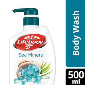 Lifebuoy Antibacterial Sea Minerals And Salt Bodywash 500 ml