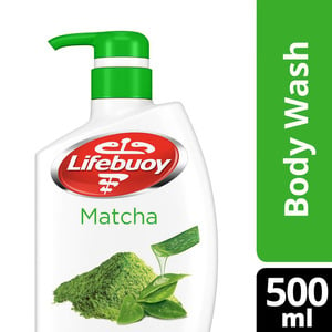 Lifebuoy Antibacterial Matcha Green Tea And Aloe Vera And Bodywash 500ml