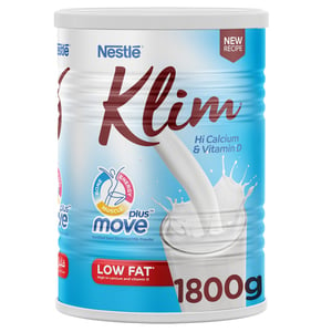 Nestle Klim Low Fat Powder Milk with FortiGrow 1.8kg