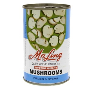 اشتري قم بشراء ما لينج قطع عيش الغراب والجذوع 425 جم Online at Best Price من الموقع - من لولو هايبر ماركت Canned Mushroom في الامارات