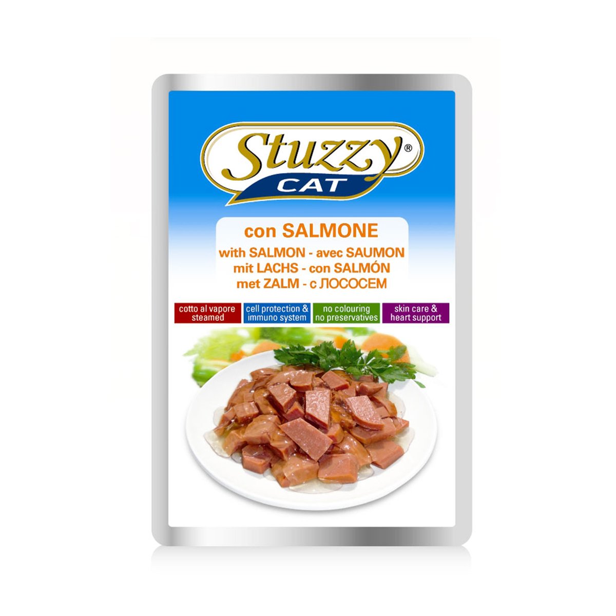 Stuzzy Cat Food Con Salmon 100g