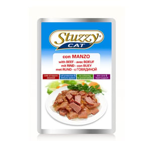 Stuzzy Cat Food Con Manzo With Beef 100g