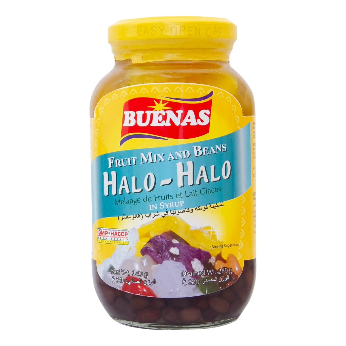 Buenas Halo Halo Fruit Mix And Beans In Syrup 340 g