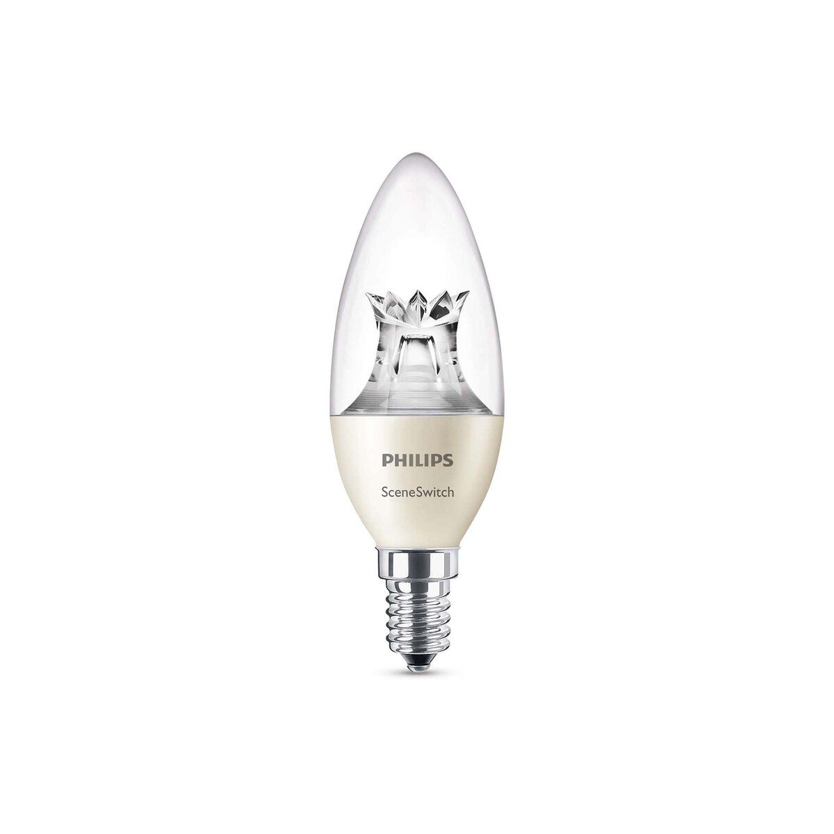 Philips Scene Switch LED Bulb 5.5W E14 B38 Warm White