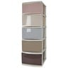 Home Plastic Drawer 5Layer 8815 Assorted Colors