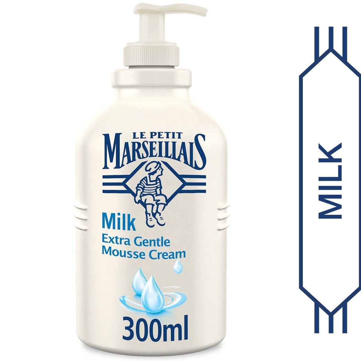 Le Petit Marseillais Mousse Cream Milk Extra Gentle 300 ml