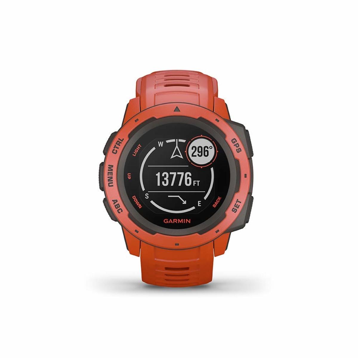 Garmin GPS Watch Instinct  Flame Red