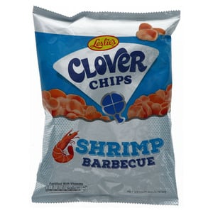 Leslie's Clover Chips Shrimp Barbecue 50g