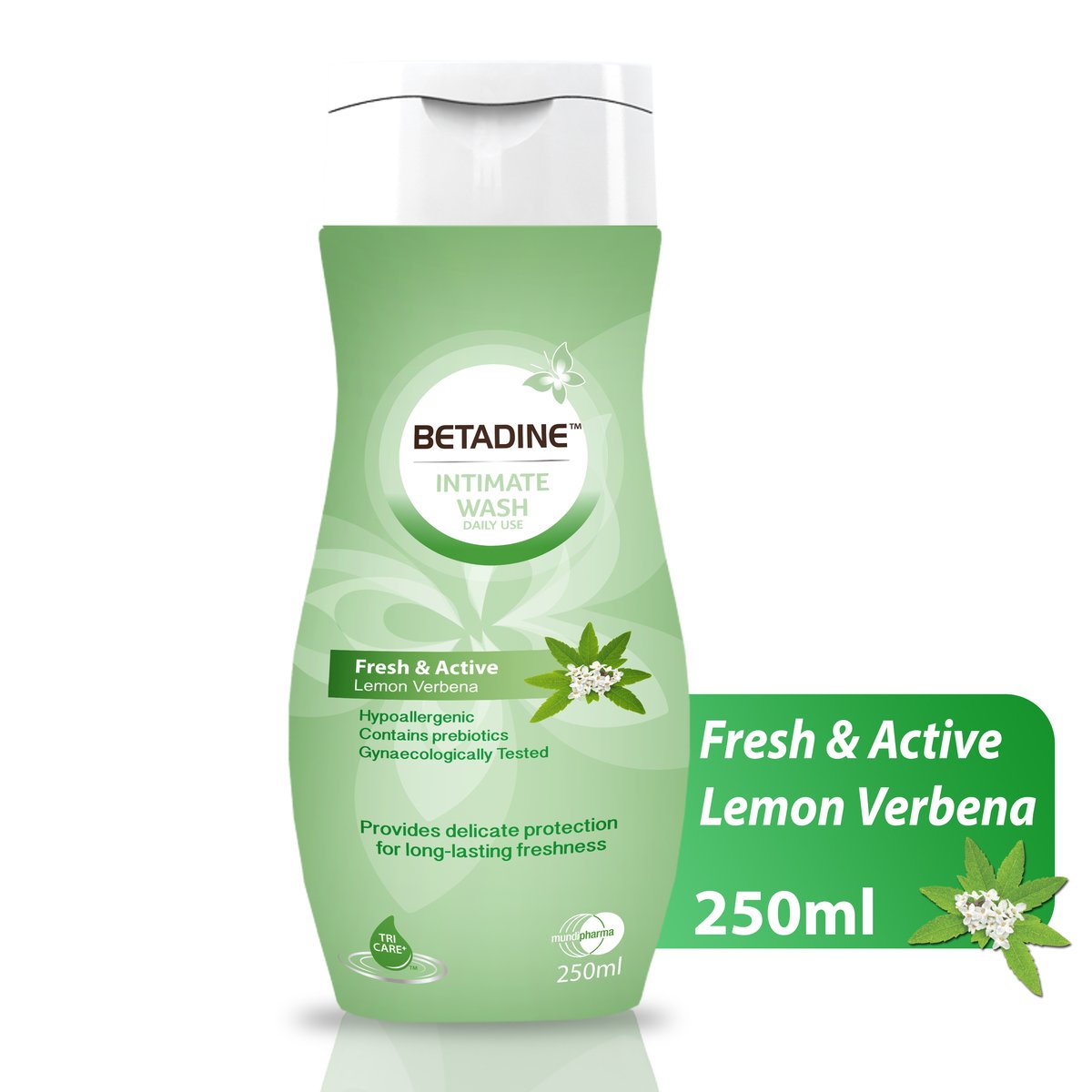 Betadine Intimate Wash Fresh & Active Lemon Verbena 250ml