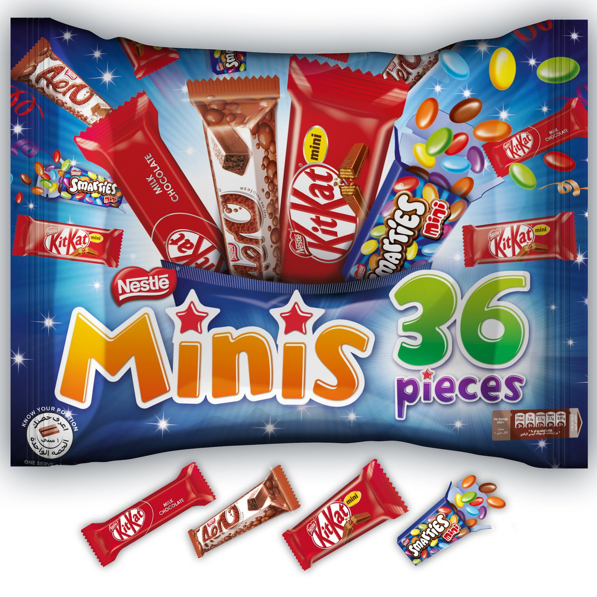 Nestle Mini Mix Chocolate Bag 3 x 480 g