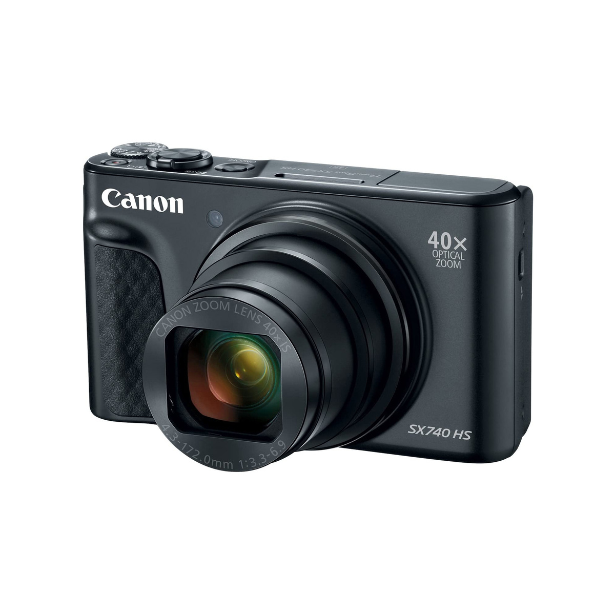 Canon Digital Camera PowerShot SX740-HS 20.3MP Black