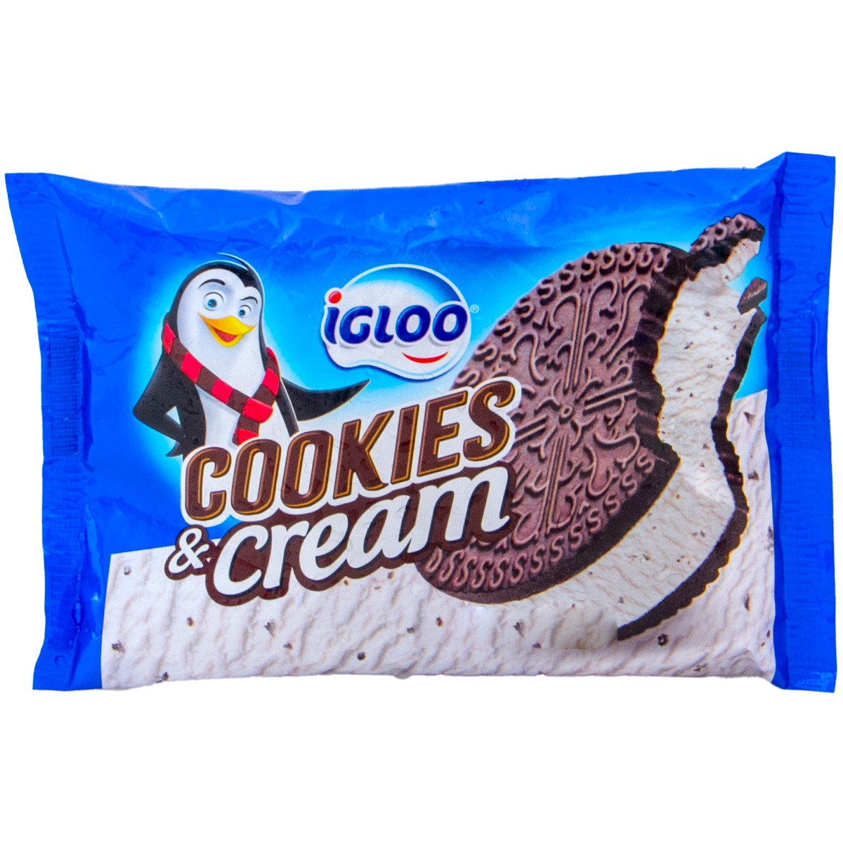 Buy Igloo Cookies & Cream Ice Cream Sandwich 100 ml Online at Best Price | Ice Cream Impulse | Lulu UAE in UAE