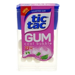 Tic Tac Gum Cool Bubble 25 pcs