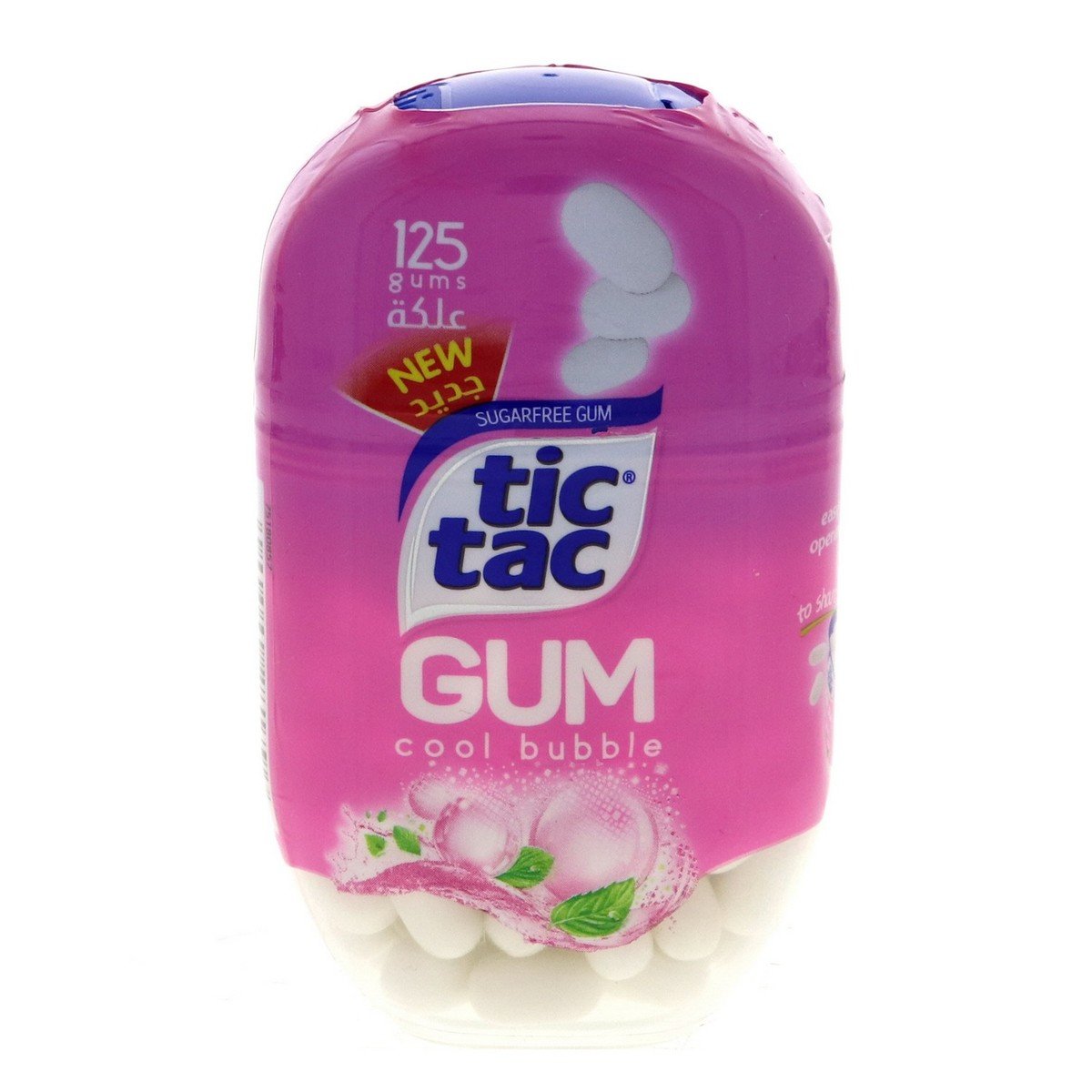 Tic Tac Gum Cool Bubble 125 pcs