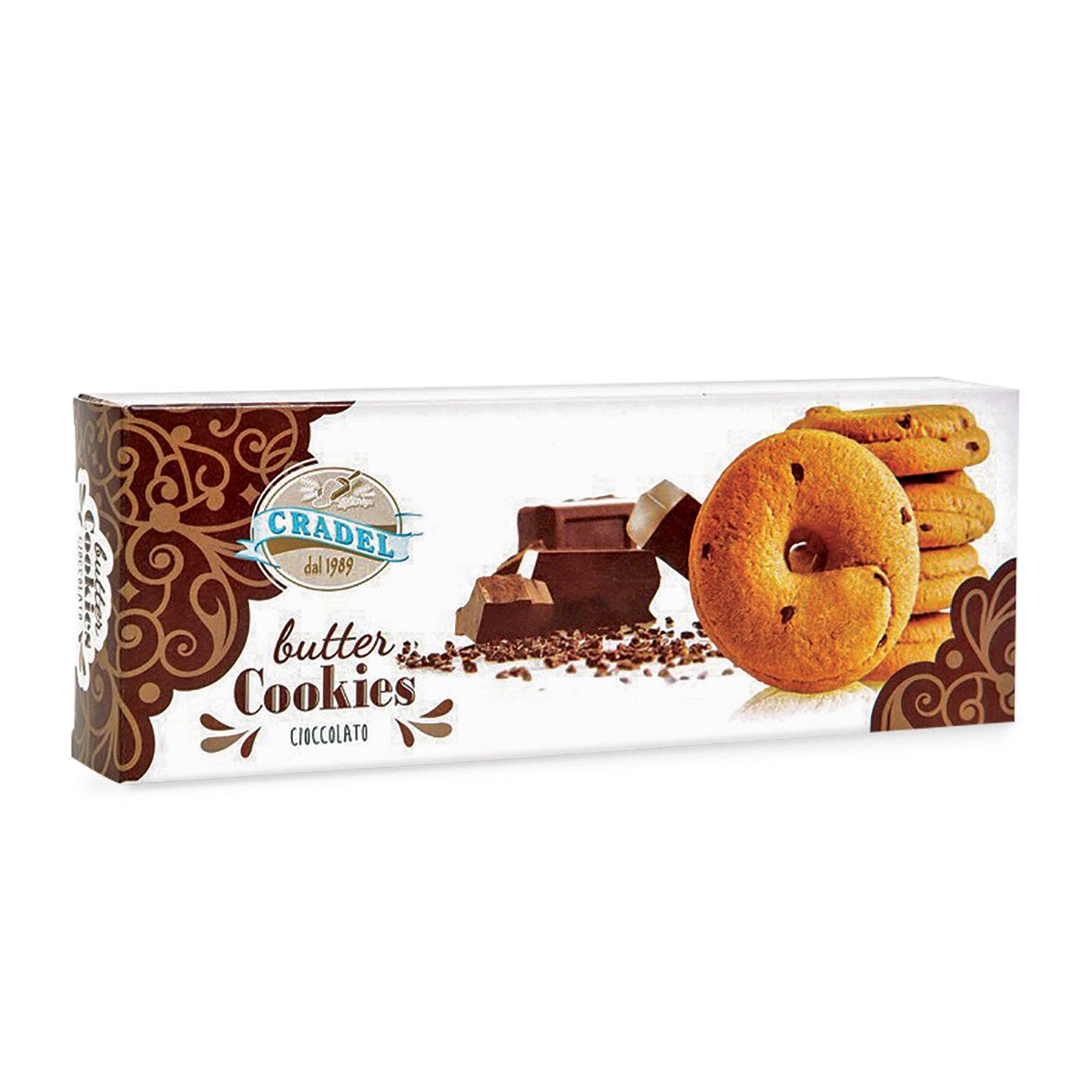 Buy Cradel Butter Cookies Chocolate 100 g Online at Best Price | Cookies | Lulu KSA in Kuwait