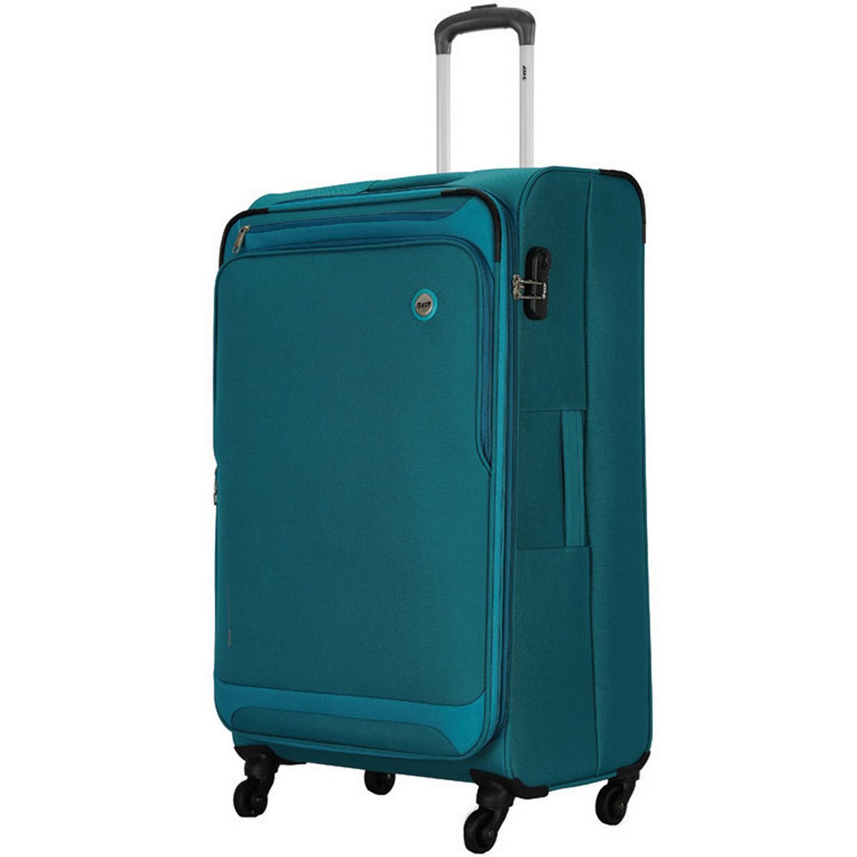 VIP Corona 4 Wheel Soft Trolley, Soft Trolley, 54 cm, Blue