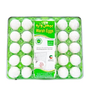Wara White Egg Medium 30pcs