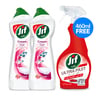 Jif Rose Cream Cleaner 500ml x 2pcs + Ultra Fast Cleaner Spray 460ml
