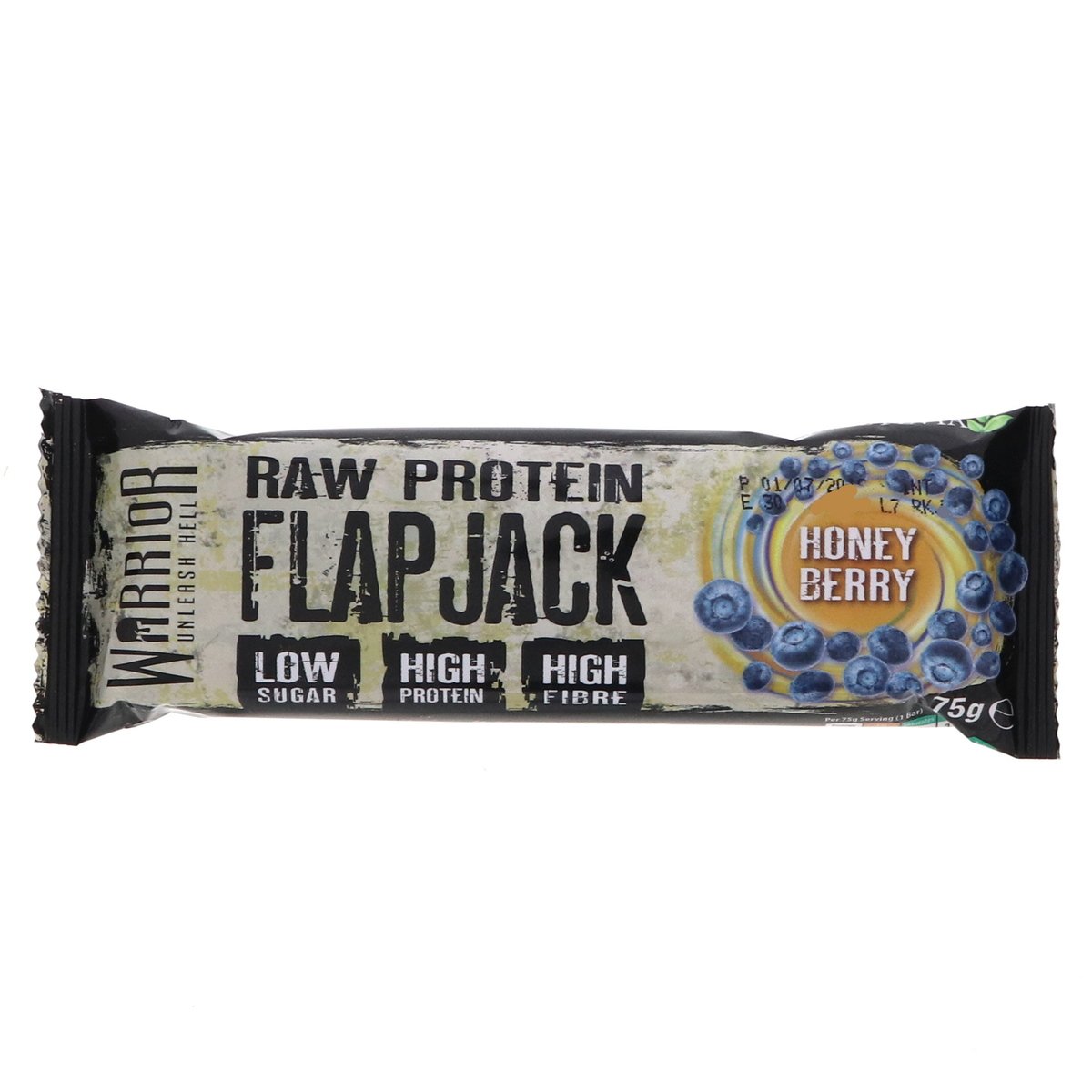 Warrior Feast Flap jack Honey Berry Protein Bar 75 g