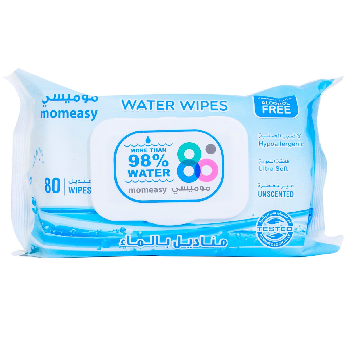 Momeasy Baby Water Wipes 80 pcs