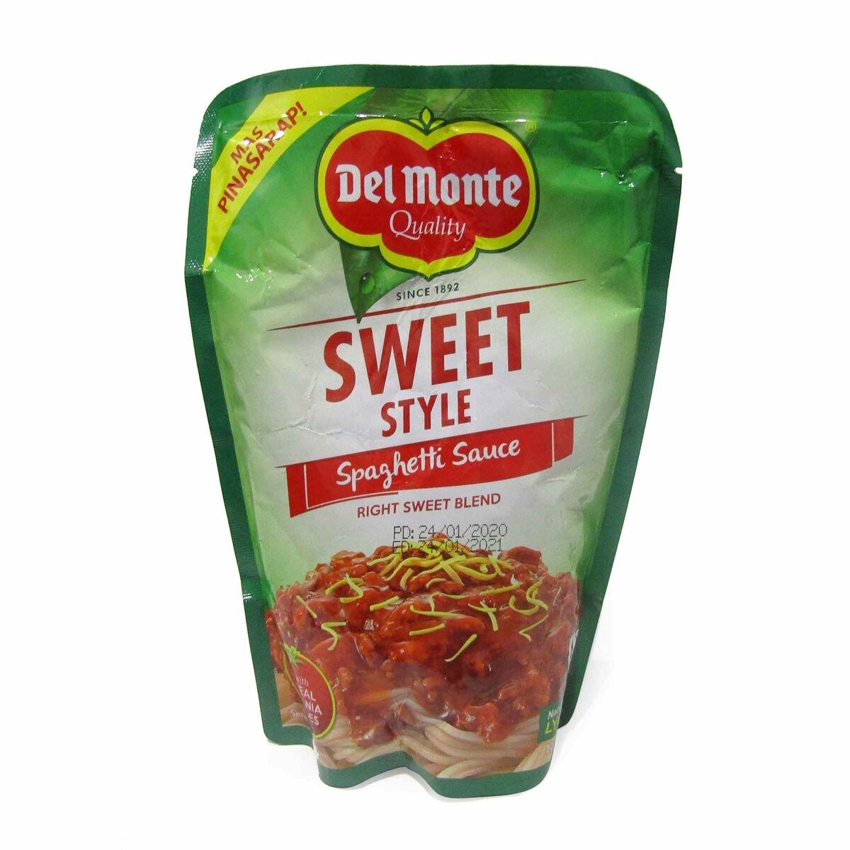 Buy Del Monte Sweet Style Spaghetti Sauce 500 g Online at Best Price | Cooking Sauce | Lulu KSA in UAE