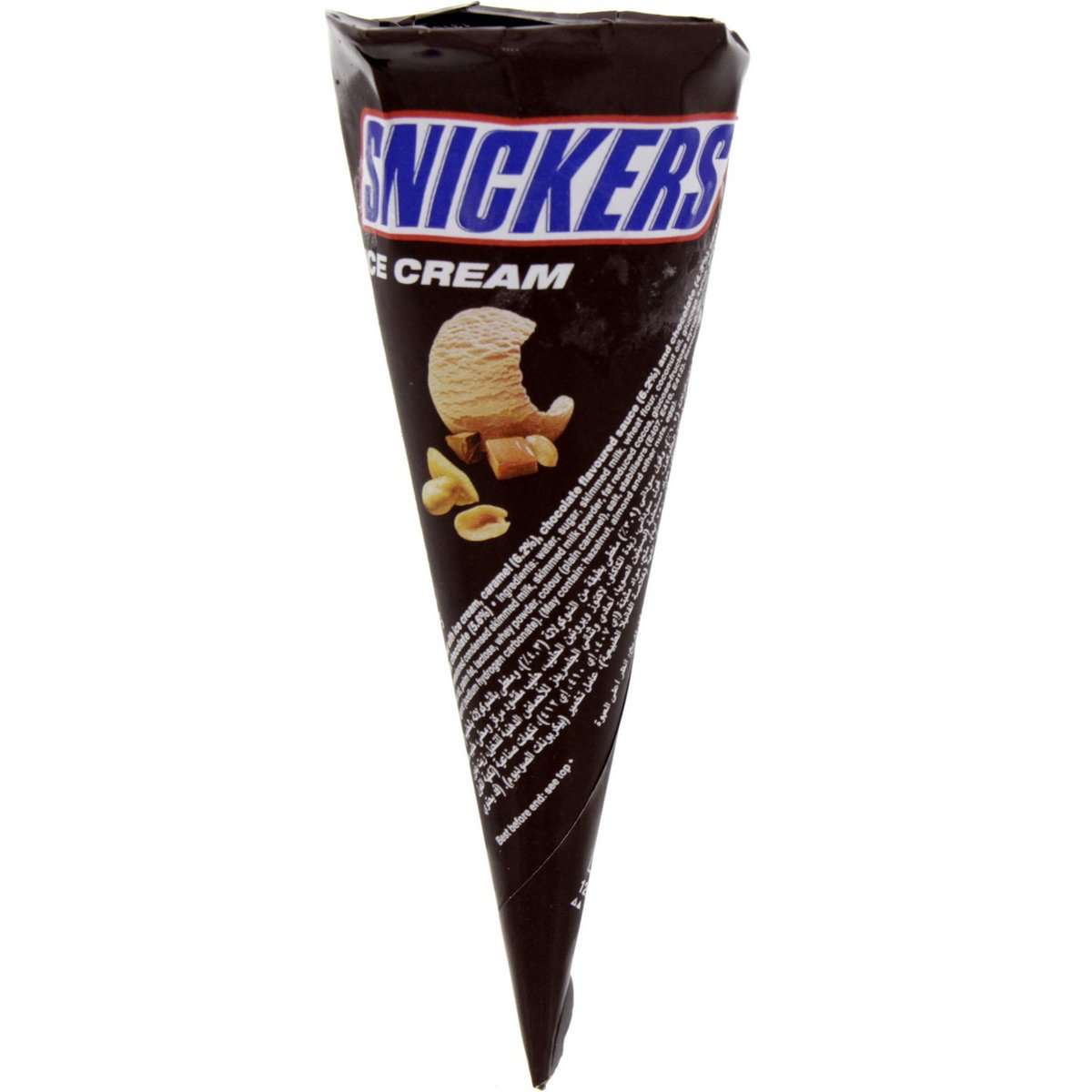 Buy Snickers Chocolate Ice Cream Cone 70 g Online at Best Price | Ice Cream Impulse | Lulu Egypt in Saudi Arabia