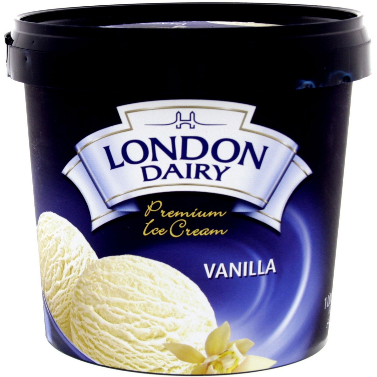 اشتري قم بشراء لندن ديري ايس كريم فانيليا 1 لتر Online at Best Price من الموقع - من لولو هايبر ماركت Ice Cream Take Home في السعودية