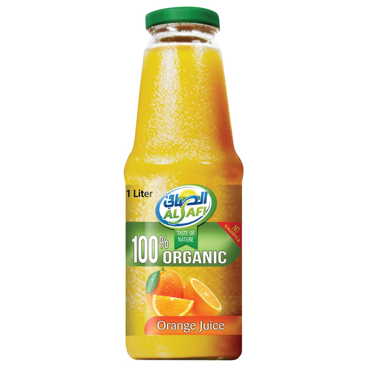 الصافي عصير البرتقال العضوي 1 لتر