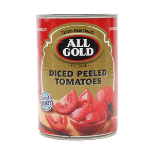 All Gold Diced & Peeled Tomatoes 410g