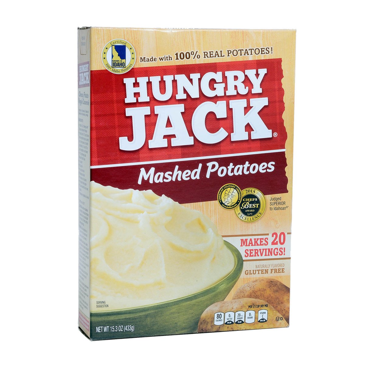 Hungry Jack Mashed Potato Gluten Free 433 g