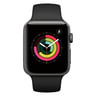 Apple Watch Series 3 MTF32LL/A 42mm Space Gray with Black Sport Band
