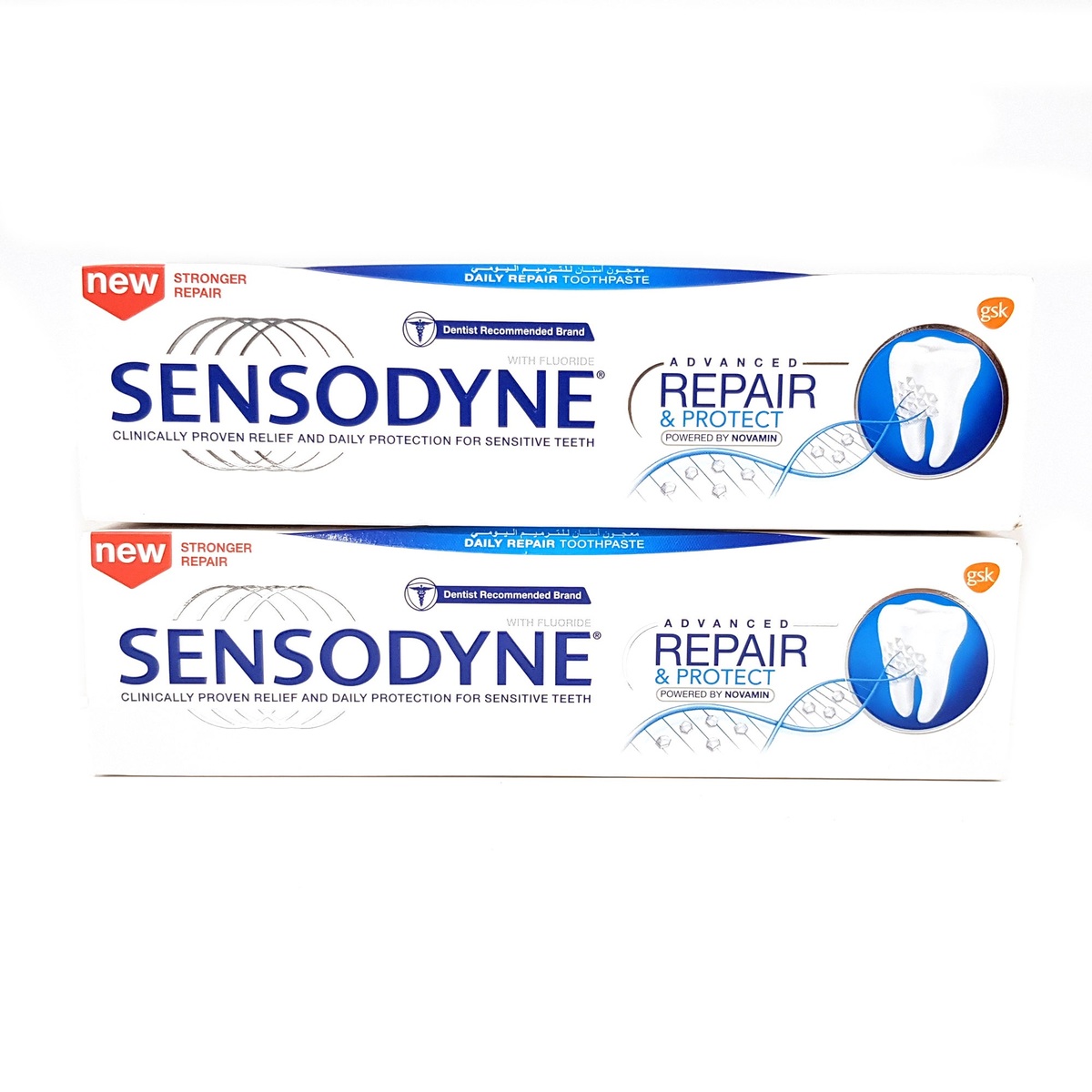 Sensodyne Advanced Repair and Protect Toothpaste 2 x 75ml