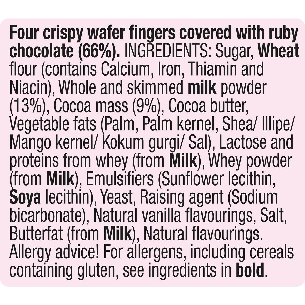 Nestle KitKat Ruby Cocoa Beans 41.5 g