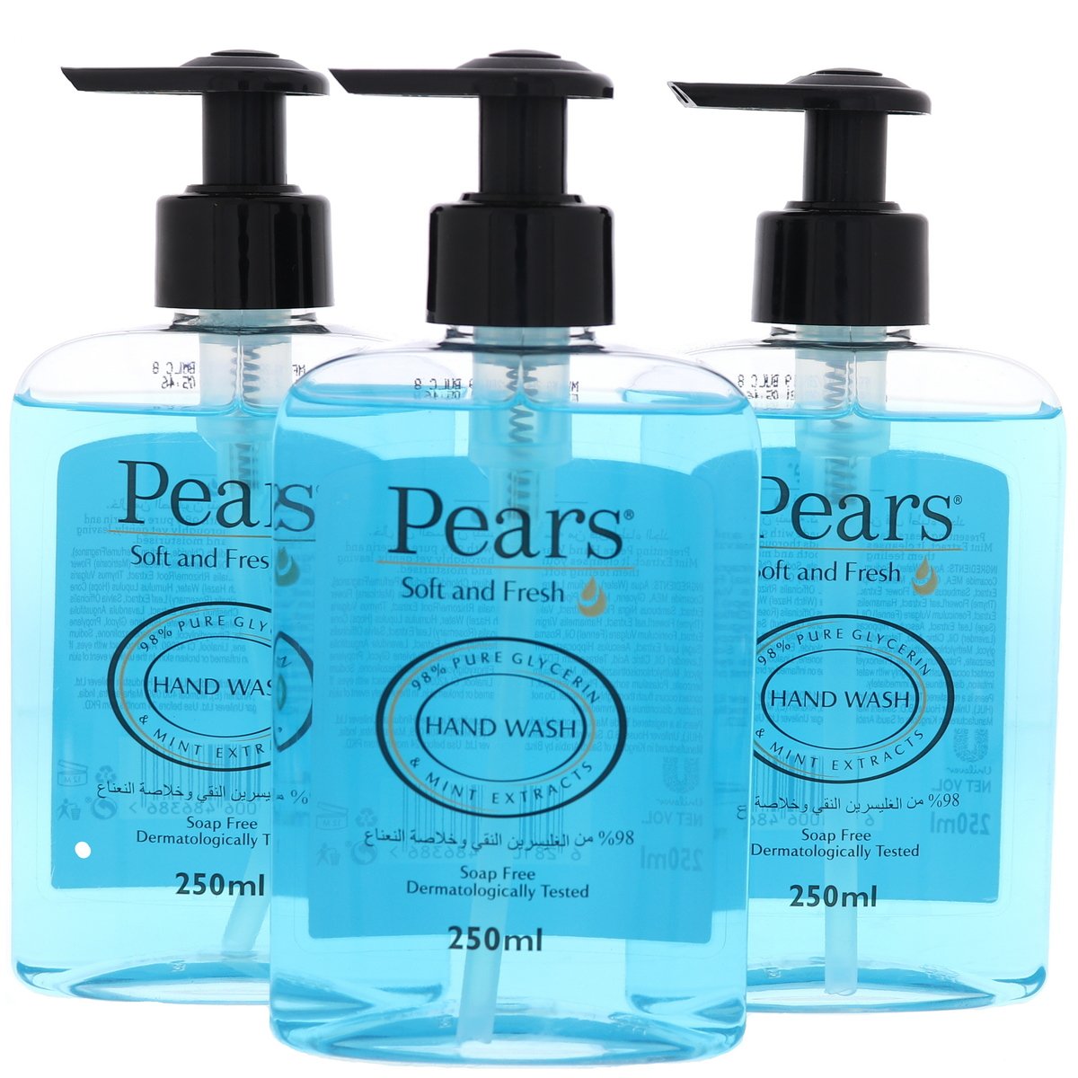 Pears Hand Wash Soft & Fresh 3 x 250 ml