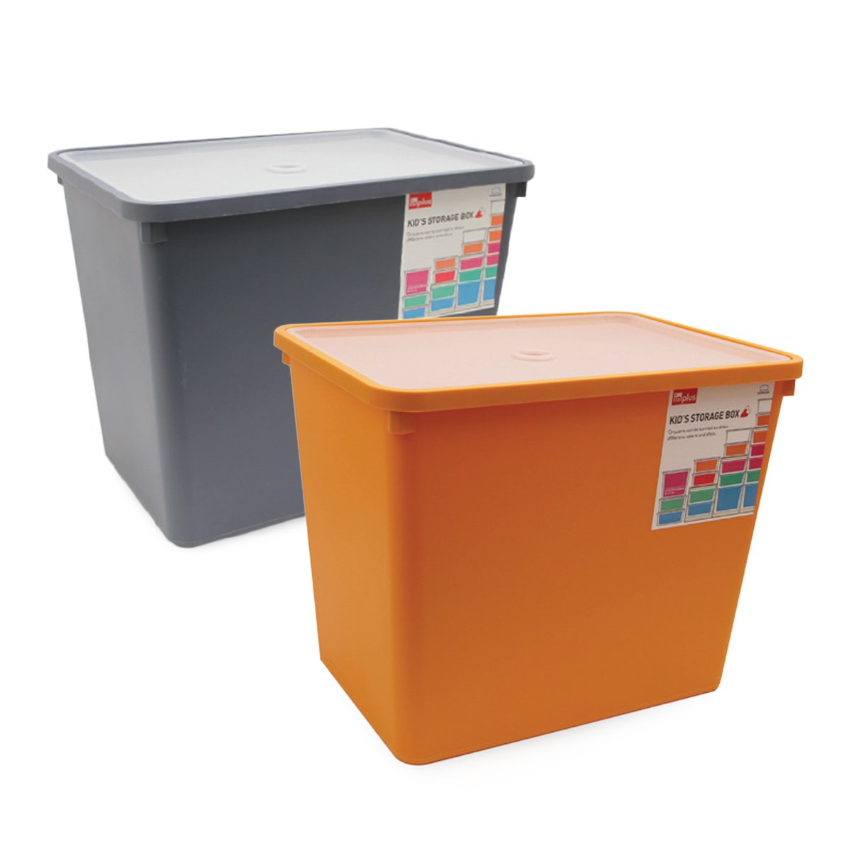 Lock & Lock Inplus Storage Box NP312 30Ltr Assorted Color