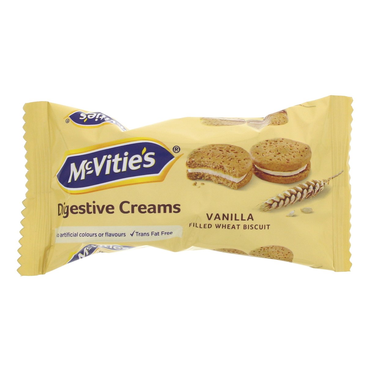 McVitie's Digestive Creams Vanilla Filled Wheat Biscuit 16 x 40 g